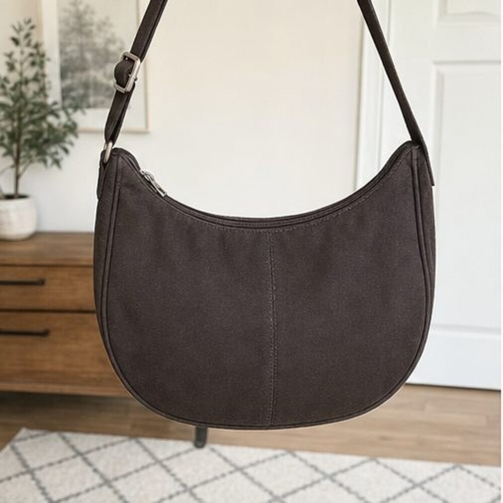 Stone Nylon Crossbody Bag